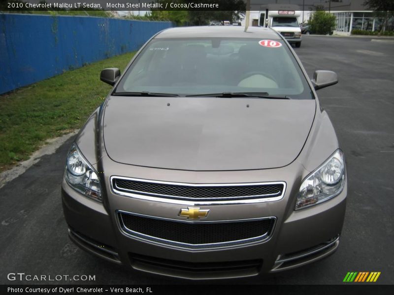 Mocha Steel Metallic / Cocoa/Cashmere 2010 Chevrolet Malibu LT Sedan