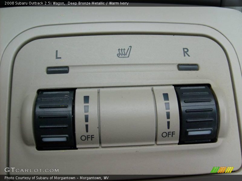 Deep Bronze Metallic / Warm Ivory 2008 Subaru Outback 2.5i Wagon