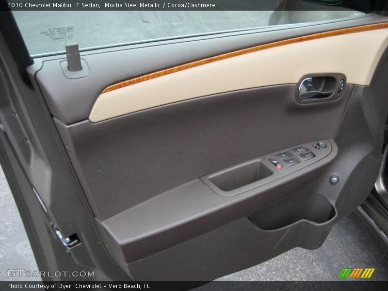 Mocha Steel Metallic / Cocoa/Cashmere 2010 Chevrolet Malibu LT Sedan