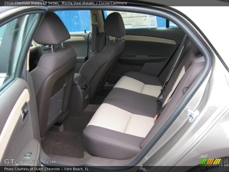 Mocha Steel Metallic / Cocoa/Cashmere 2010 Chevrolet Malibu LT Sedan