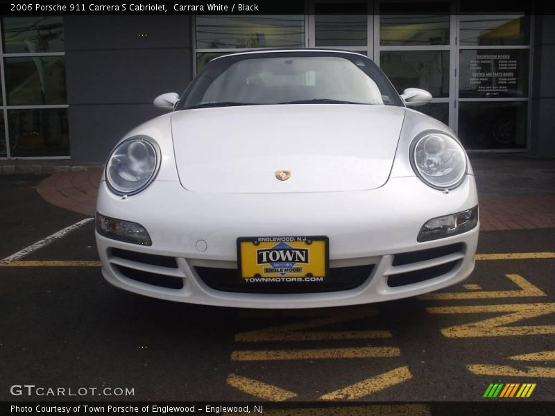 Carrara White / Black 2006 Porsche 911 Carrera S Cabriolet