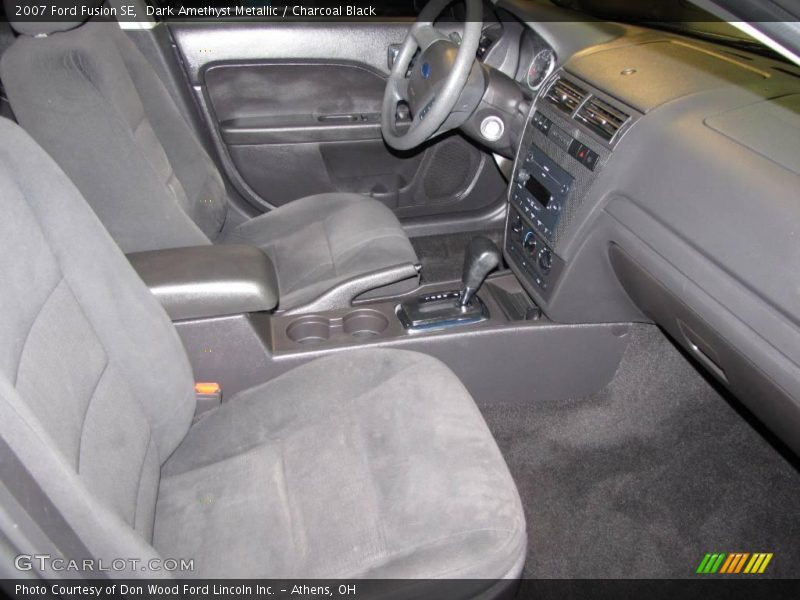 Dark Amethyst Metallic / Charcoal Black 2007 Ford Fusion SE