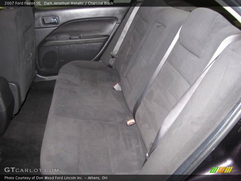 Dark Amethyst Metallic / Charcoal Black 2007 Ford Fusion SE