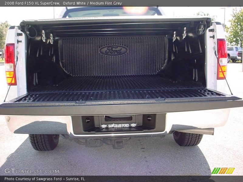 Oxford White / Medium Flint Grey 2008 Ford F150 XL SuperCrew
