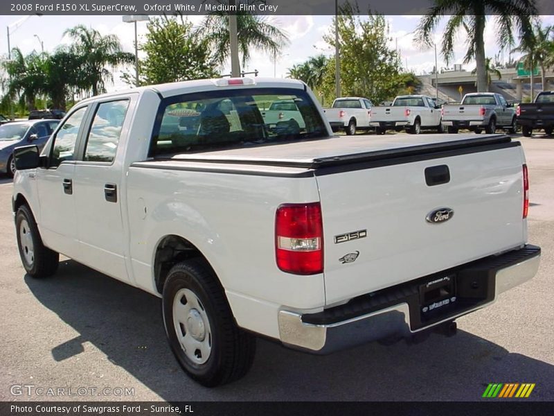 Oxford White / Medium Flint Grey 2008 Ford F150 XL SuperCrew