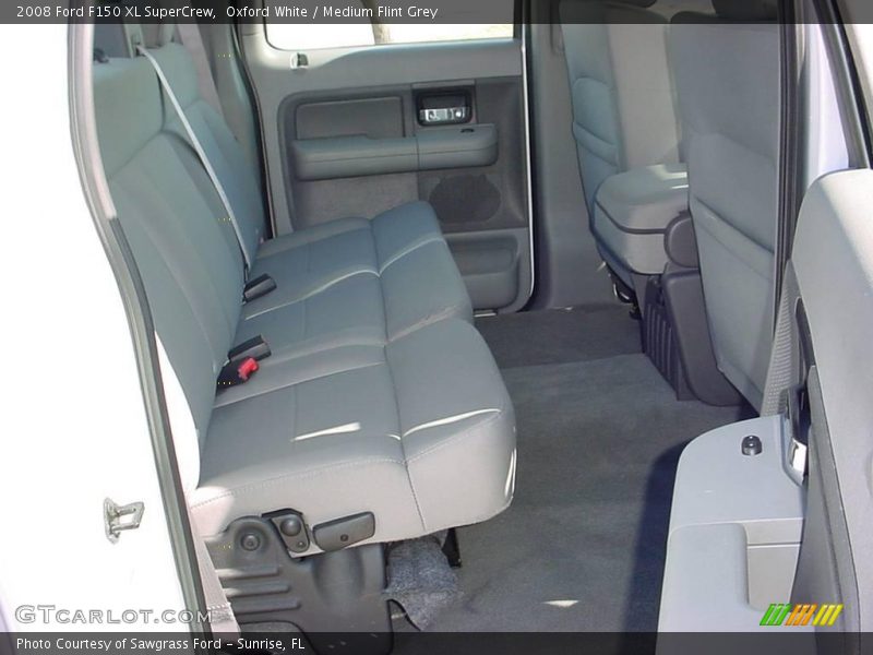 Oxford White / Medium Flint Grey 2008 Ford F150 XL SuperCrew