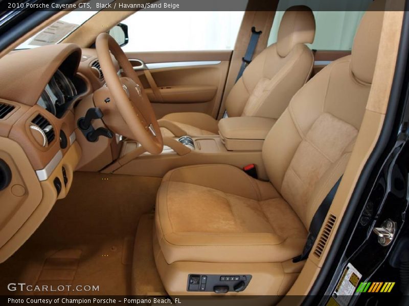 Black / Havanna/Sand Beige 2010 Porsche Cayenne GTS