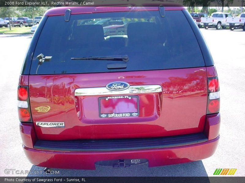 Redfire Metallic / Camel 2008 Ford Explorer XLT