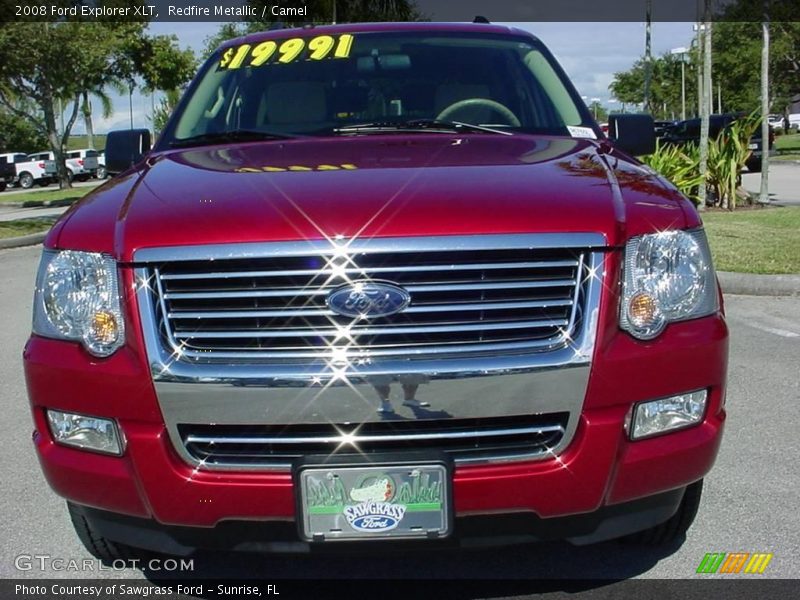 Redfire Metallic / Camel 2008 Ford Explorer XLT