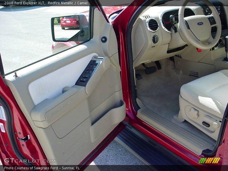 Redfire Metallic / Camel 2008 Ford Explorer XLT