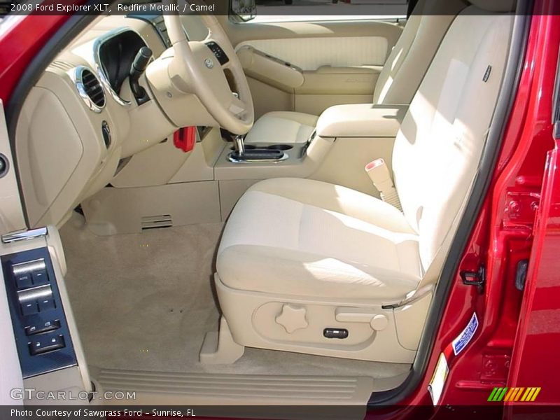 Redfire Metallic / Camel 2008 Ford Explorer XLT