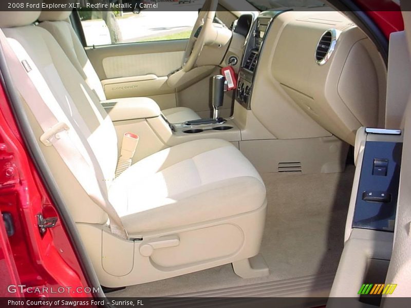 Redfire Metallic / Camel 2008 Ford Explorer XLT
