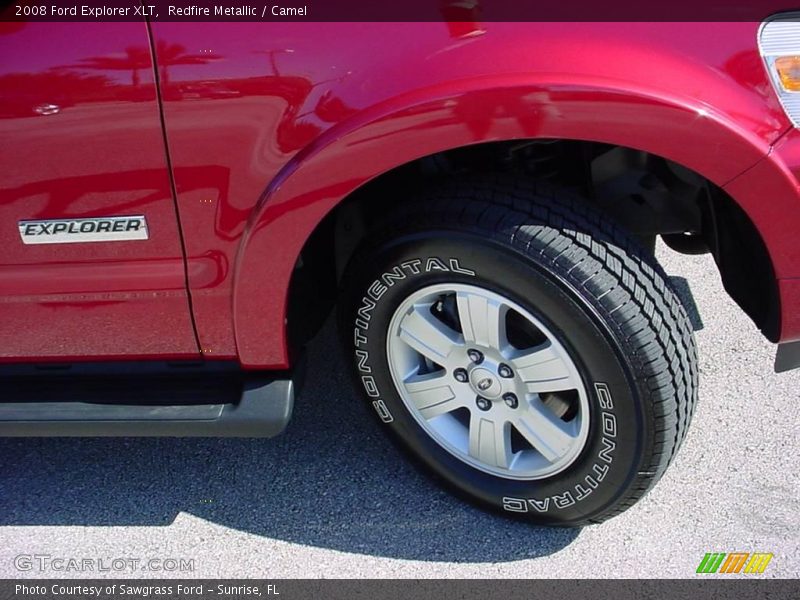 Redfire Metallic / Camel 2008 Ford Explorer XLT