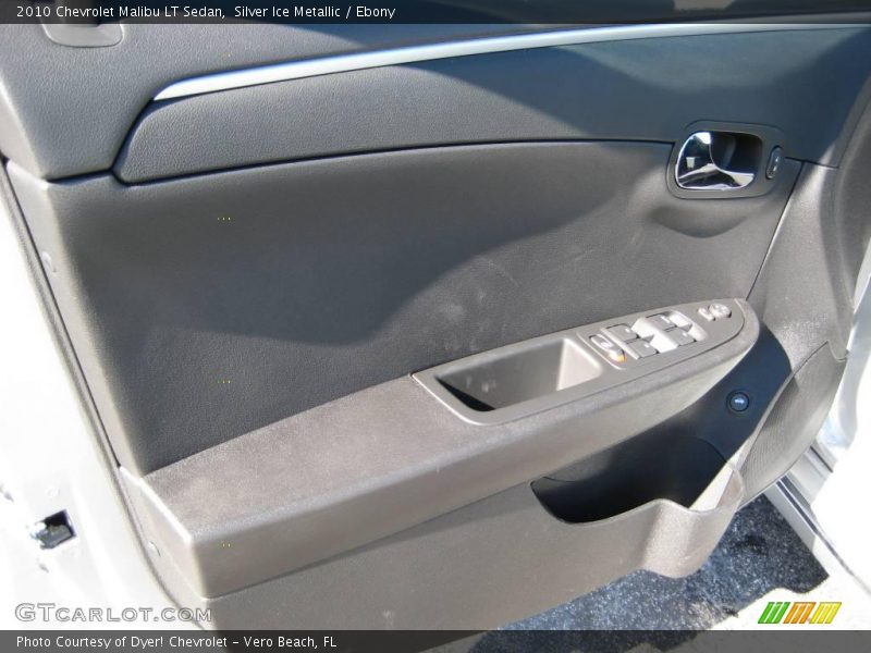 Silver Ice Metallic / Ebony 2010 Chevrolet Malibu LT Sedan