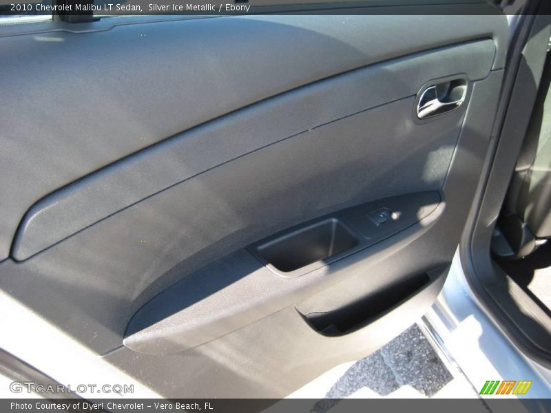 Silver Ice Metallic / Ebony 2010 Chevrolet Malibu LT Sedan