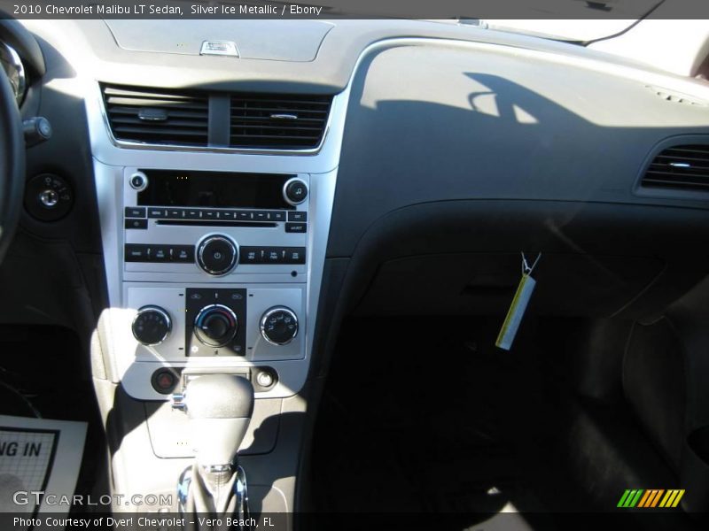 Silver Ice Metallic / Ebony 2010 Chevrolet Malibu LT Sedan