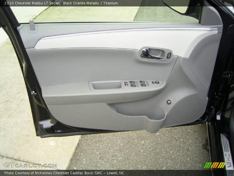 Black Granite Metallic / Titanium 2010 Chevrolet Malibu LT Sedan