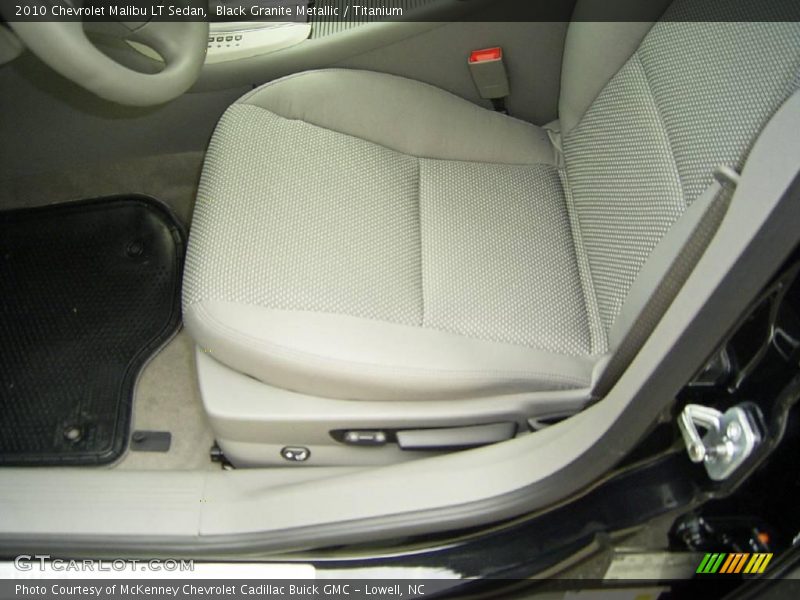 Black Granite Metallic / Titanium 2010 Chevrolet Malibu LT Sedan