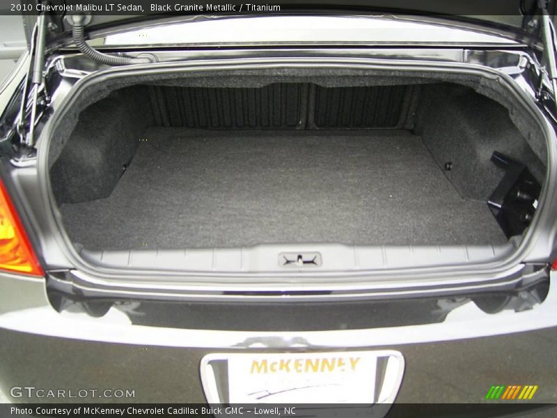Black Granite Metallic / Titanium 2010 Chevrolet Malibu LT Sedan
