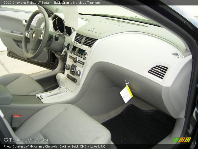 Black Granite Metallic / Titanium 2010 Chevrolet Malibu LT Sedan