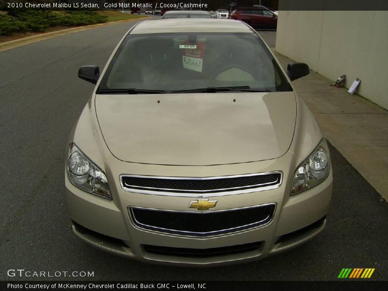 Gold Mist Metallic / Cocoa/Cashmere 2010 Chevrolet Malibu LS Sedan