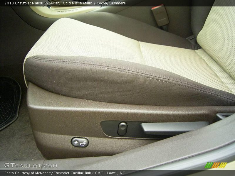 Gold Mist Metallic / Cocoa/Cashmere 2010 Chevrolet Malibu LS Sedan