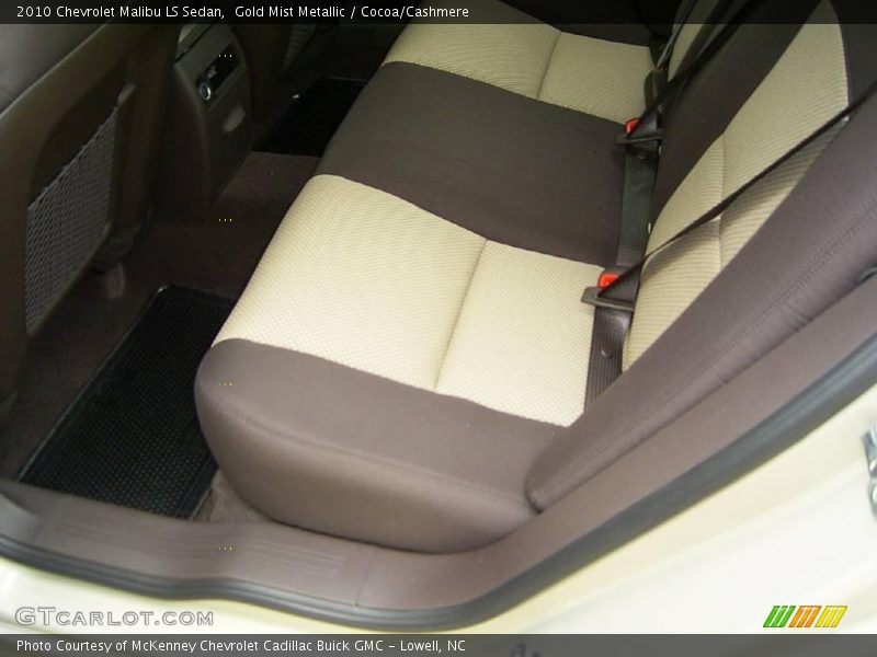 Gold Mist Metallic / Cocoa/Cashmere 2010 Chevrolet Malibu LS Sedan