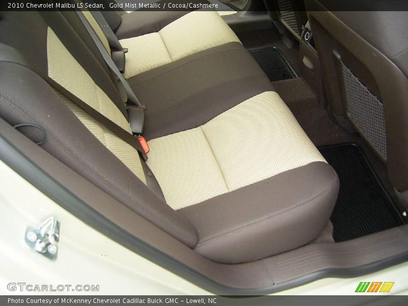 Gold Mist Metallic / Cocoa/Cashmere 2010 Chevrolet Malibu LS Sedan