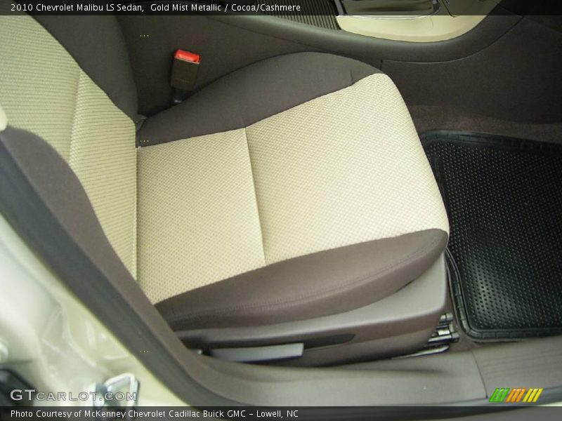 Gold Mist Metallic / Cocoa/Cashmere 2010 Chevrolet Malibu LS Sedan