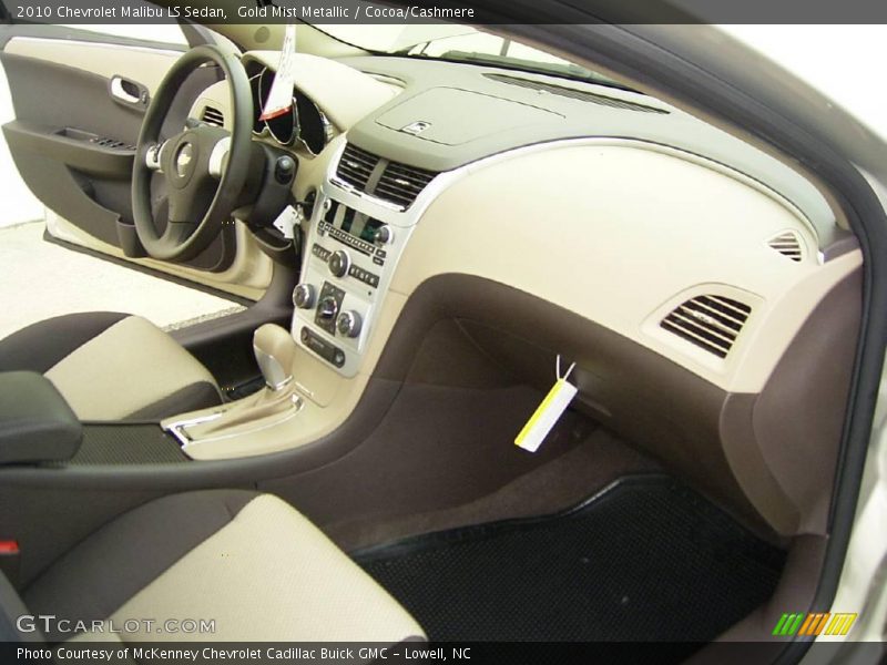 Gold Mist Metallic / Cocoa/Cashmere 2010 Chevrolet Malibu LS Sedan