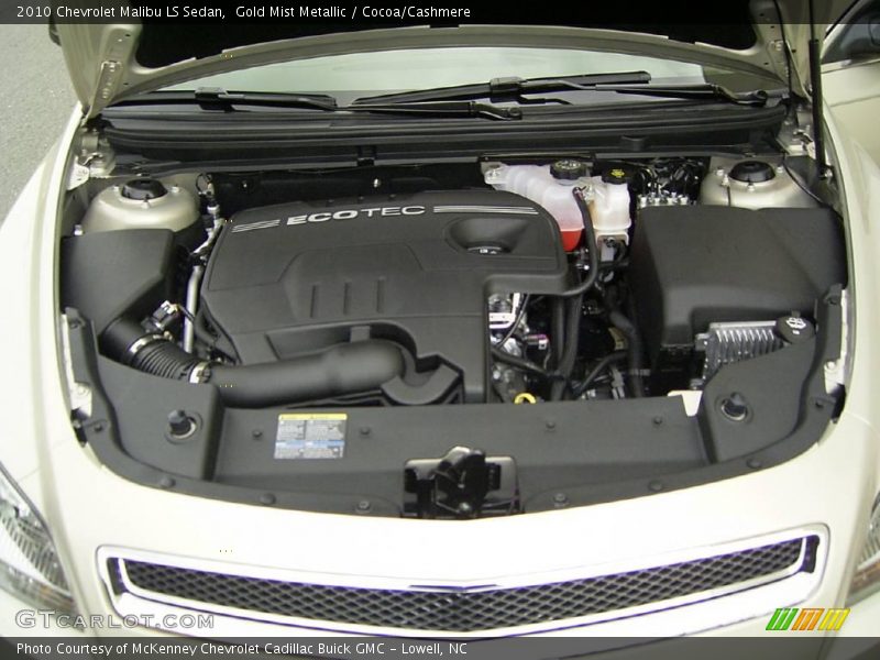 Gold Mist Metallic / Cocoa/Cashmere 2010 Chevrolet Malibu LS Sedan