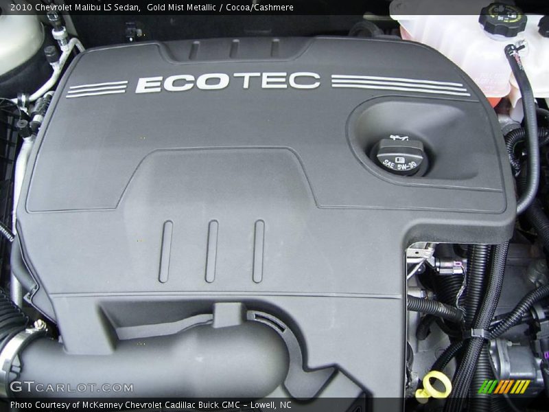 Gold Mist Metallic / Cocoa/Cashmere 2010 Chevrolet Malibu LS Sedan
