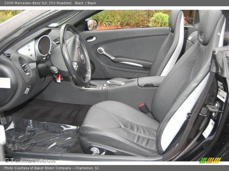 Black / Black 2006 Mercedes-Benz SLK 350 Roadster