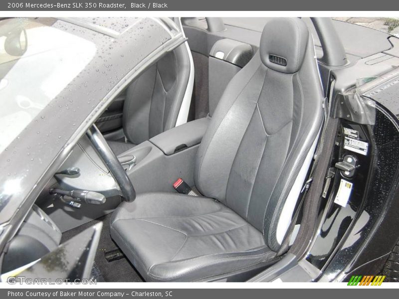 Black / Black 2006 Mercedes-Benz SLK 350 Roadster