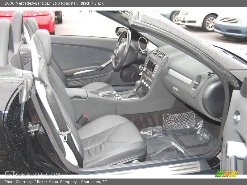 Black / Black 2006 Mercedes-Benz SLK 350 Roadster