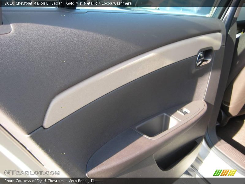 Gold Mist Metallic / Cocoa/Cashmere 2010 Chevrolet Malibu LT Sedan