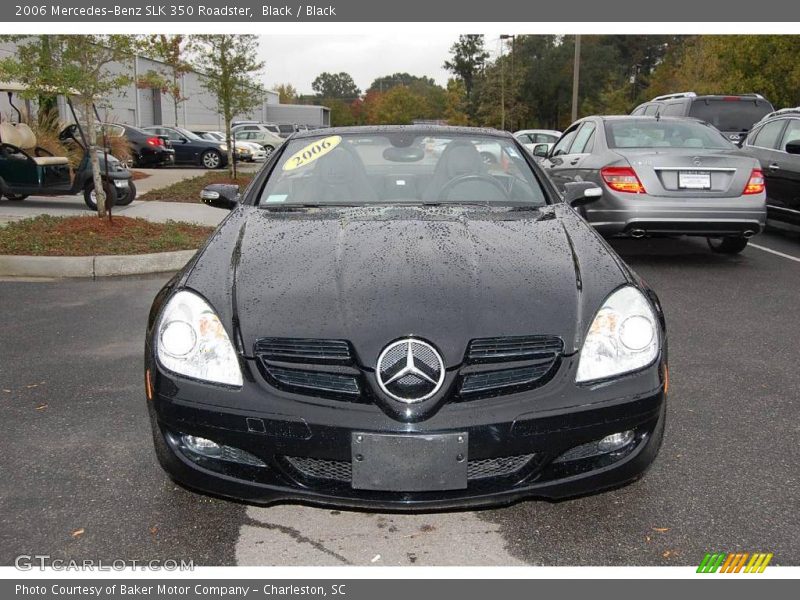 Black / Black 2006 Mercedes-Benz SLK 350 Roadster
