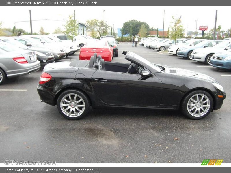 Black / Black 2006 Mercedes-Benz SLK 350 Roadster