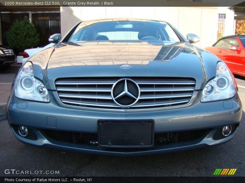 Granite Grey Metallic / Black 2006 Mercedes-Benz CLS 500