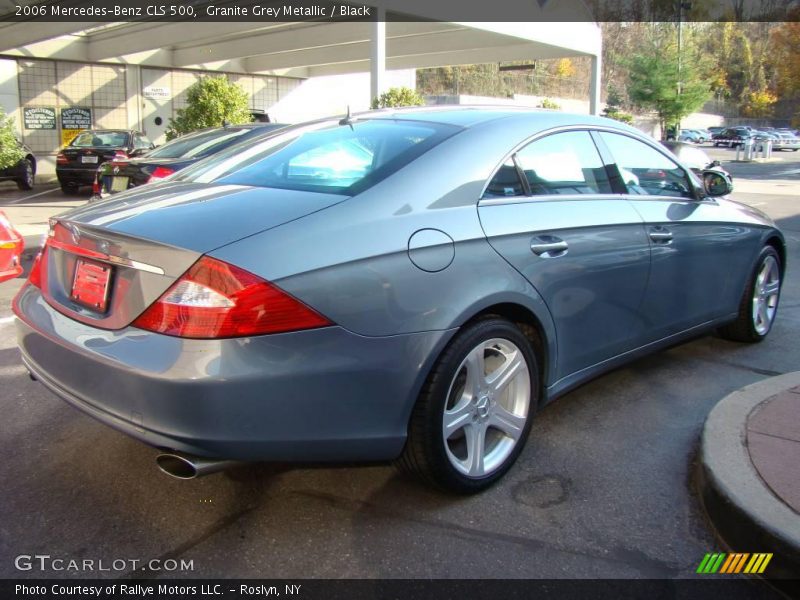 Granite Grey Metallic / Black 2006 Mercedes-Benz CLS 500