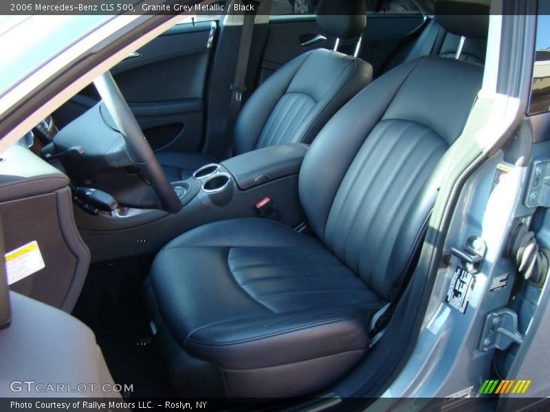 Granite Grey Metallic / Black 2006 Mercedes-Benz CLS 500