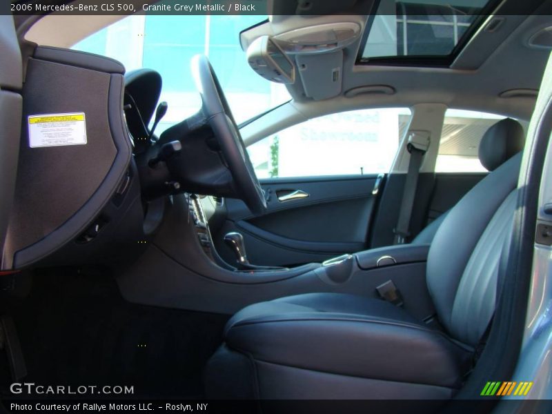 Granite Grey Metallic / Black 2006 Mercedes-Benz CLS 500