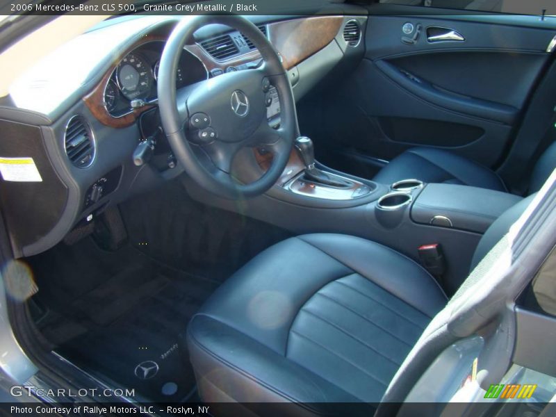 Granite Grey Metallic / Black 2006 Mercedes-Benz CLS 500