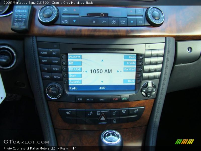 Granite Grey Metallic / Black 2006 Mercedes-Benz CLS 500