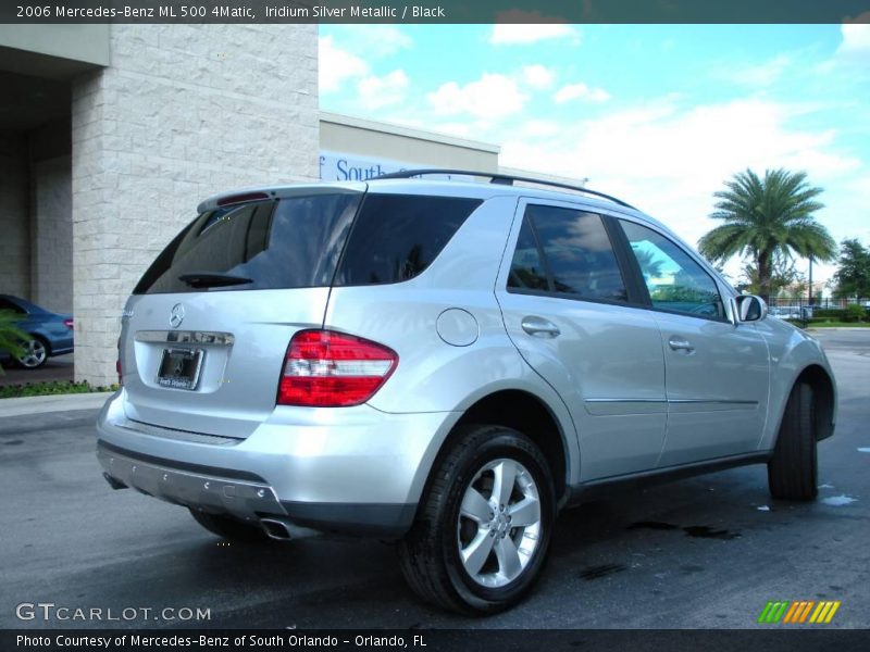 Iridium Silver Metallic / Black 2006 Mercedes-Benz ML 500 4Matic