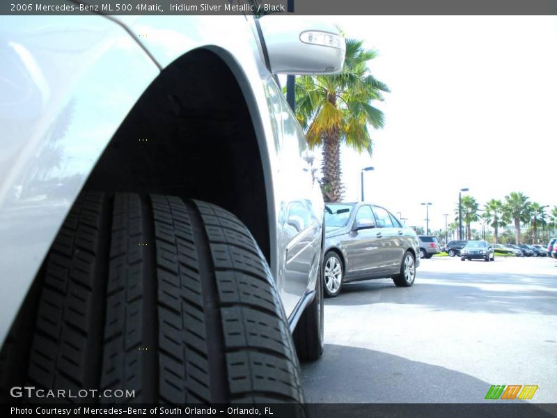 Iridium Silver Metallic / Black 2006 Mercedes-Benz ML 500 4Matic