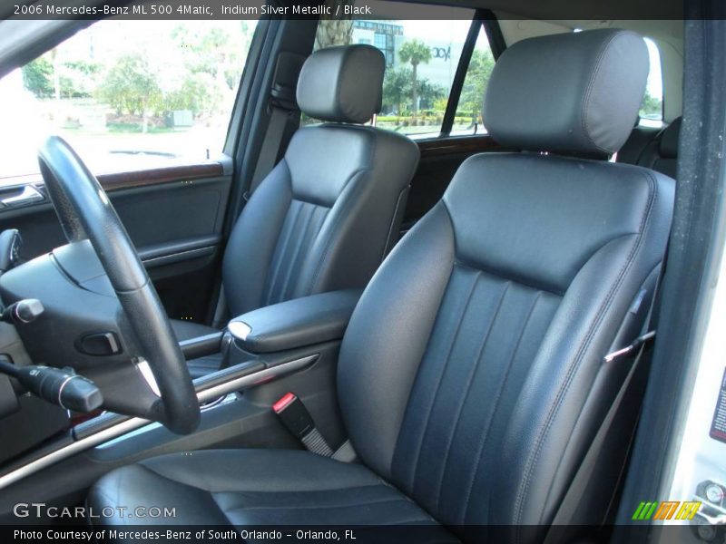 Iridium Silver Metallic / Black 2006 Mercedes-Benz ML 500 4Matic