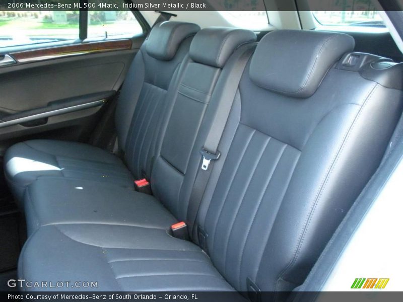 Iridium Silver Metallic / Black 2006 Mercedes-Benz ML 500 4Matic