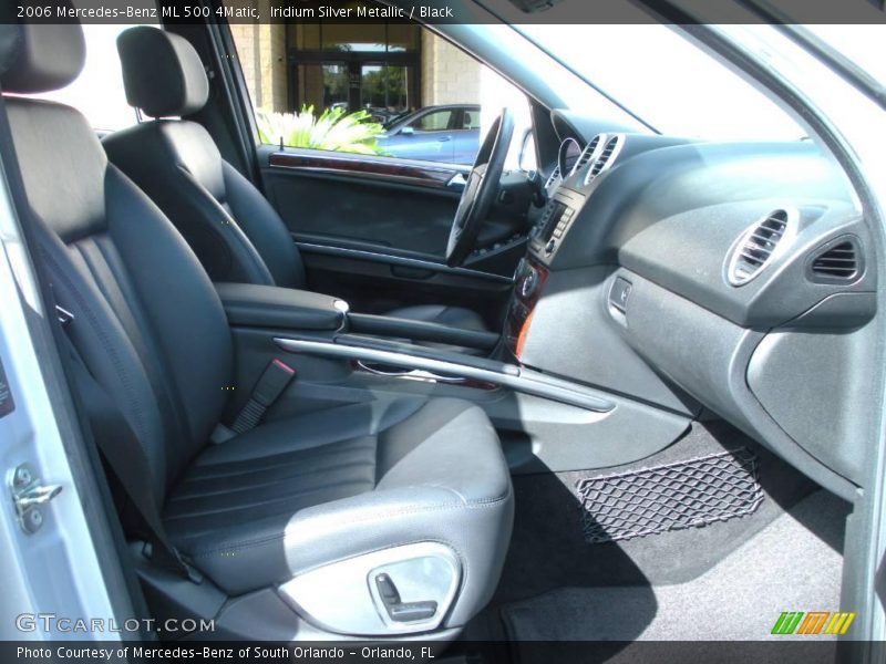 Iridium Silver Metallic / Black 2006 Mercedes-Benz ML 500 4Matic