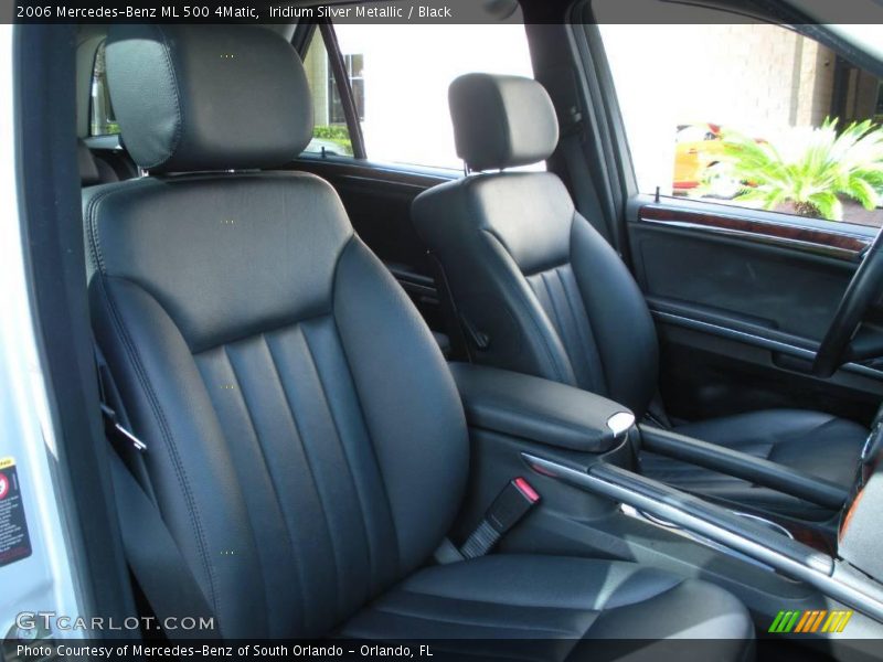 Iridium Silver Metallic / Black 2006 Mercedes-Benz ML 500 4Matic